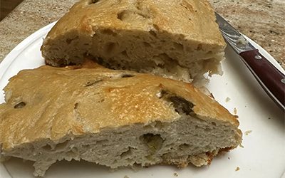 Cheese and Olive Bread