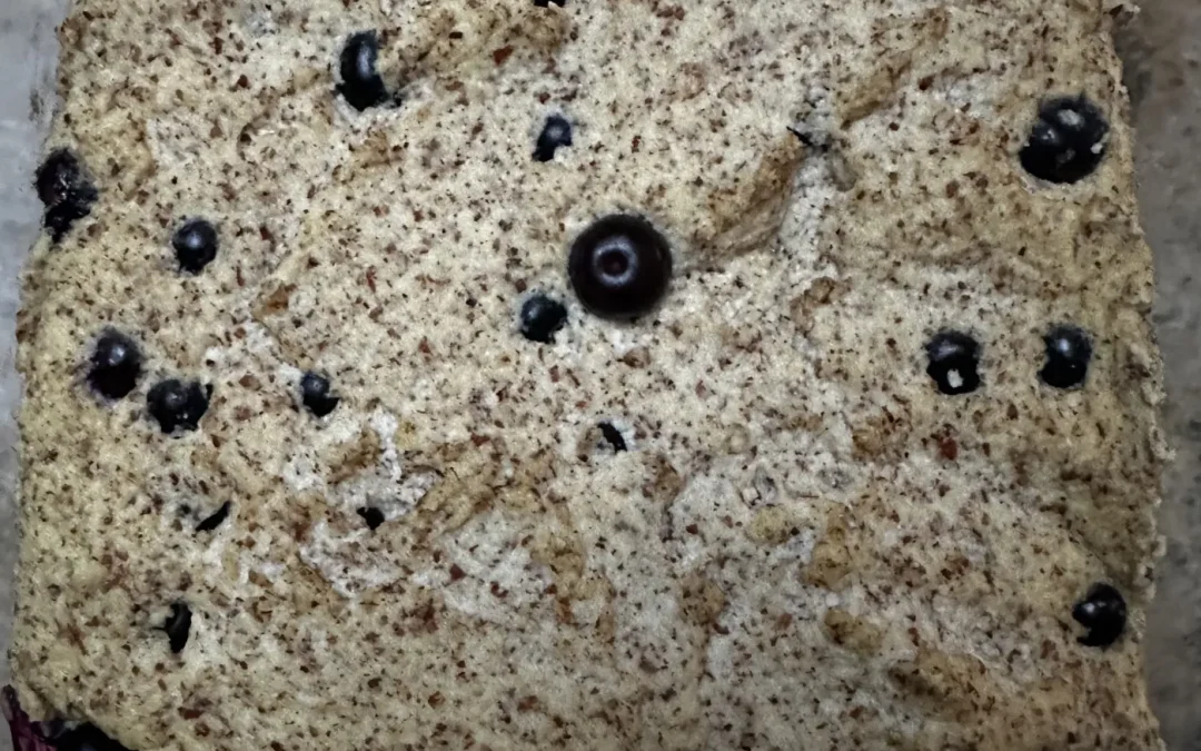 Ricotta Cake with Blueberries